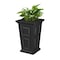Mayne Wyndham 24in Tall Planter - Black 5929-B - alternate 1